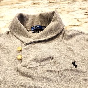 RALPH LAUREN  XL grey sweater